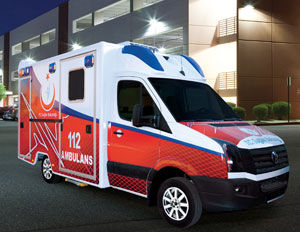 集中治療用救急車 - EMS Mobil Sistemler - ボックスタイプ / タイプC / 肥満患者用