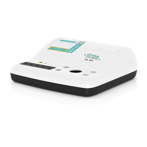 自動血液凝固分析装置 - ECL 105 - ERBA Diagnostics Mannheim - 1チャンネル / 卓上 / タッチパネル付き