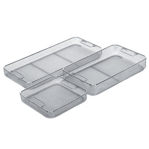 医療器具用滅菌バスケット - ER-1425 - ERYIGIT Medical Devices  - アルミニウム製 / 金綱 / 有孔