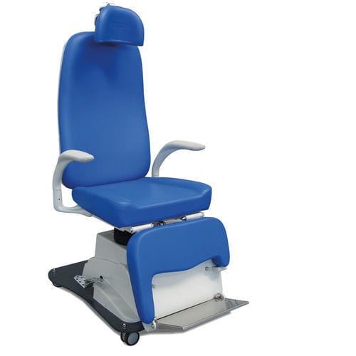 耳鼻咽喉科用検査用アームチェア - OtoP/i - Euroclinic MediCare Solutions - 油圧式 / 高さ調節可能な / レッグレスト付き