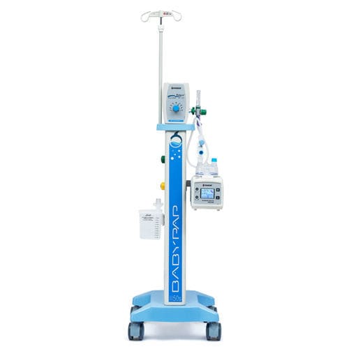 蘇生用人工呼吸器 - Babypap 1150-S - Fanem - 新生児用 / CPAP / キャスター付き