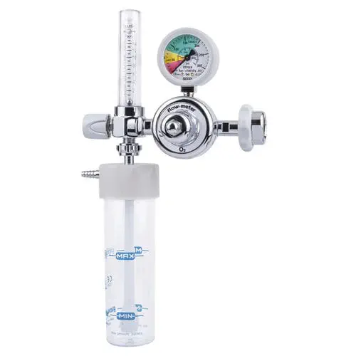 酸素圧力調整器 - FM - Flow-Meter - 実験用 / 医療用 / 一段