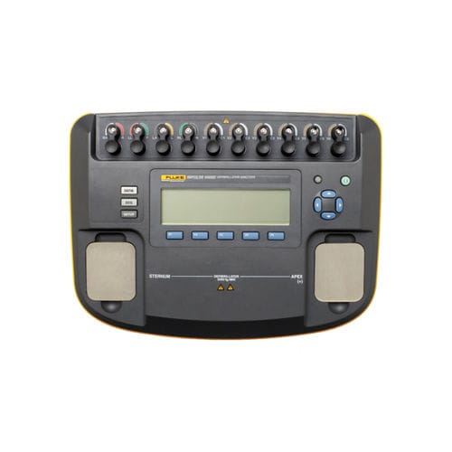 外部除細動器用試験機 - 6000D - Fluke Health Solutions - 電気安全 / 外部心臓刺激装置 / 携帯用