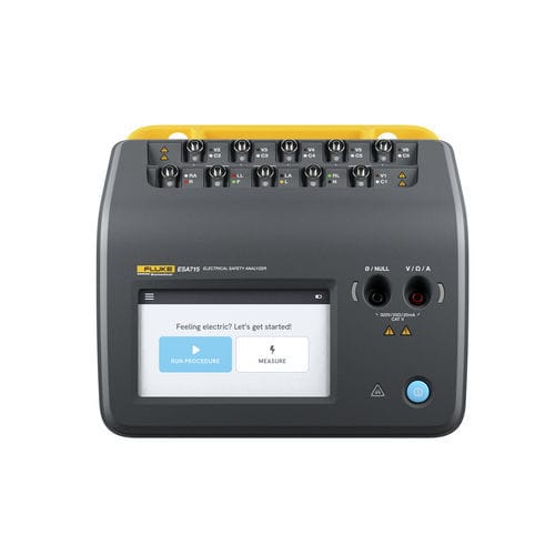 電気安全分析装置 - ESA715 - Fluke Health Solutions - 医療用 / コンパクト / 携帯用