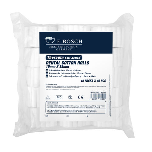 口腔ケア用洗浄スワブ - FBHEAL-1062 - Friedrich Bosch - コットン / 1箱50枚入り / 1箱40枚入り