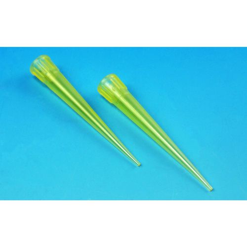 黄色ピペットチップ - 40110   - Glaswarenfabrik Karl Hecht - 透明