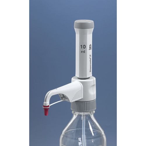 実験用ボトルトップ ディスペンサー - Dispensette® S - Glaswarenfabrik Karl Hecht - 容量調整式