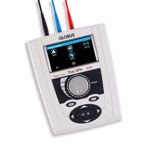 テカール療法器 - DiaCaRe 5000 - Globus - 手持ち型 / 2チャンネル