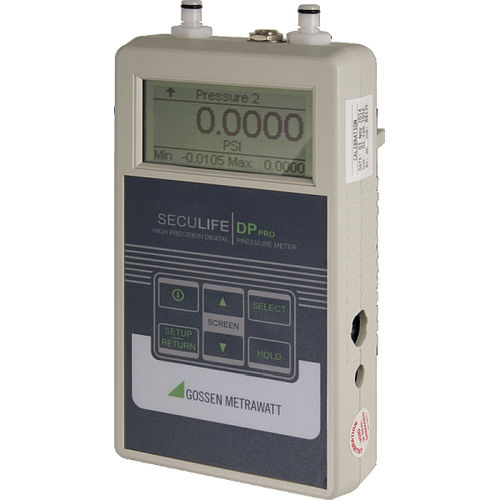 ポータブル試験機 - SECULIFE DP PRO - GOSSEN METRAWATT GmbH - 液体圧用 / ガス圧力用 / 温度