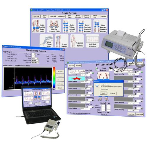患者データ管理用ソフト - Smart-V-Link for Windows® Version 4 - Hadeco - 血管検査用