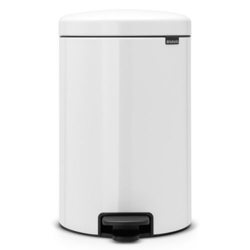 ペイントスチール製ゴミ箱 - TE120NI - Hammerlit - 足操作式