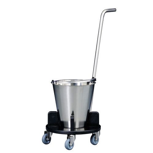 キャスター付き洗面器スタンド - OPFE15BSG - Hammerlit - ステンレススチール製