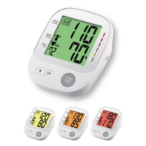 自動電子血圧計 - HL858A2-LT - HEALTH & LIFE   - 充電式バッテリー付き / 大人用カフ付