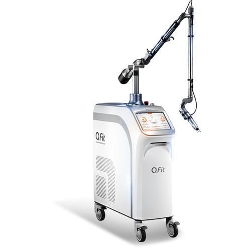 色素性病変用レーザー - Qfit™ - Hironic   - Nd:YAG / 台車上