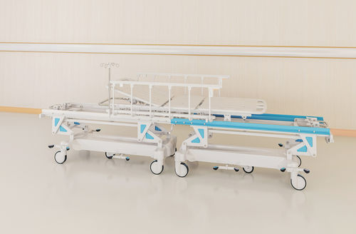 患者移送用ストレッチャー - B01-1 - Hopefull Medical Equipment - 手動式 / 高さ調節可能な / 背もたれ調節可能な