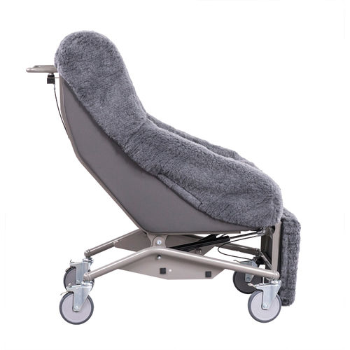 リクライニング式休息用アームチェア - V101-4100 - Horcher Medical Systems - 手動式 / キャスター付き / レッグレスト付き