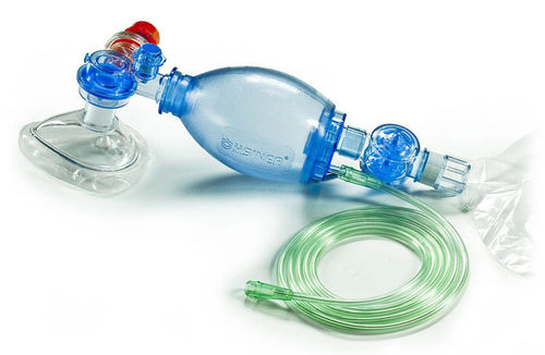 子供用手動吸入器 - 60112 - Hsiner   - PVC / 使い捨て / 安全・PEEP 弁