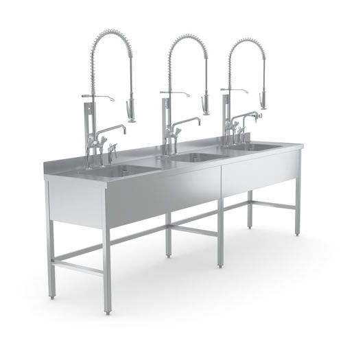 医療用流し - 7505826 - Hupfer Metallwerke GmbH & Co. KG - 3 槽