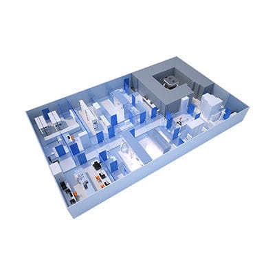 モジュール式研究所 - IntegraLab®PLUS - IBA Group - 放射性医薬品用