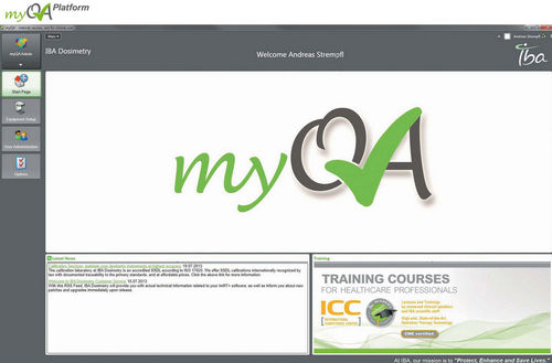 管理用ソフト - myQA®   - IBA Group - リポーティング用 / 放射線量モニター用 / 検査