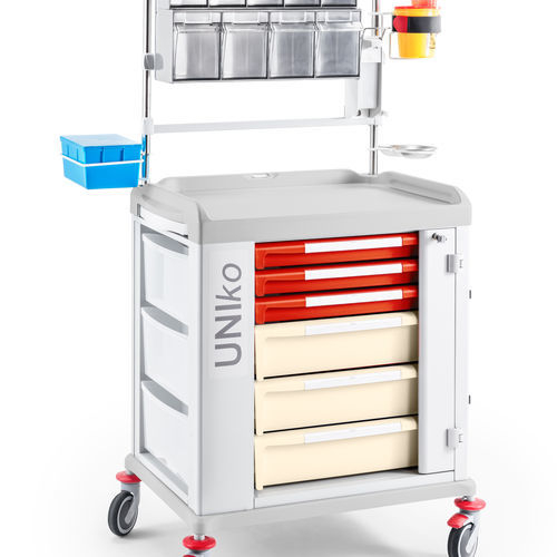 医療用台車 - Uniko- 328019M - Malvestio - Furniture for healthcare facilities - 薬剤用 / 移動式