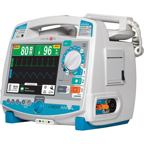 自動体外式除細動器 - Cardiomax - Instramed Indústria Médico Hospitalar - マルチパラメータ モニター付 / 二相性