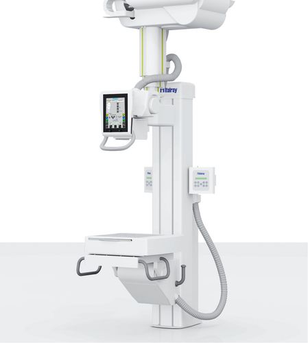 デジタルX線撮影装置 - X-FRAME DRT - ITALRAY - 多目的X線撮影用 / 移動式テーブル付き / 天井取り付け式伸縮チューブスタンド付き