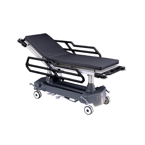 輸送用ストレッチャー - K034 / 2K - Kenmak Hospital Furnitures  - 油圧式 / 高さ調節可能な / 背もたれ調節可能な