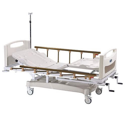 病院用ベッド - K012 / SP - Kenmak Hospital Furnitures  - 手動式 / トレンデレンブルグ体位 / キャスター付き