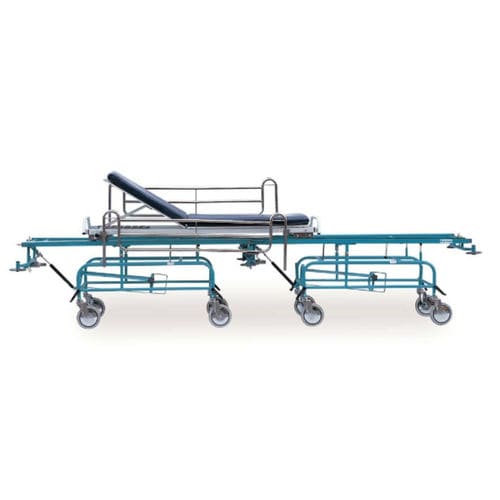 患者移送用ストレッチャー - K035 / A - Kenmak Hospital Furnitures  - 手動式 / トレンデレンブルグ体位 / 2セクション