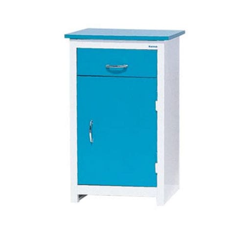 ワードローブ付きナイトテーブル - K075 - Kenmak Hospital Furnitures 