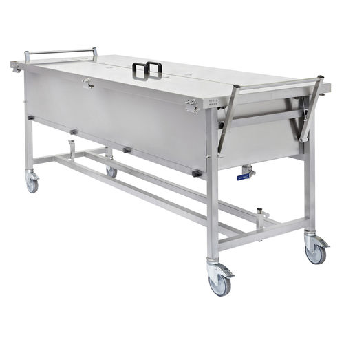 ステンレス鋼製遺体保存タンク - IDT-S - KUGEL medical GmbH & Co. KG - 可動