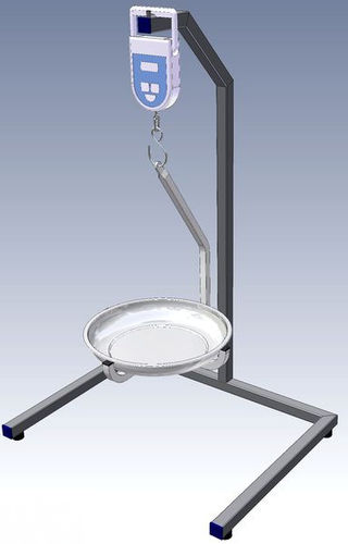 デジタル解剖用体重計 - EHW-CH-20-AG-850 - KUGEL medical GmbH & Co. KG - 研究所用 / 吊り下げ式 / LEDディスプレイ付き
