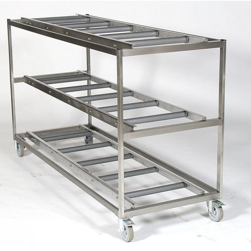 5段シェルフユニット - REF 32/750-05 - KUGEL medical GmbH & Co. KG - 遺体保存用 / ポータブル / ステンレススチール製