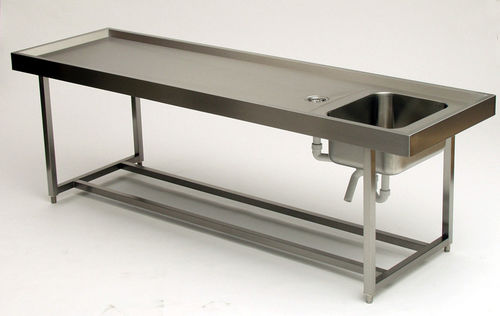 検死台 - ST 10/400 - KUGEL medical GmbH & Co. KG - 解剖 / 遺体洗浄用 / 解剖学