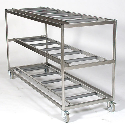ポータブルシェルフユニット - REF 32/750-03 - KUGEL medical GmbH & Co. KG - モジュール式 / 遺体保存用 / ステンレススチール製