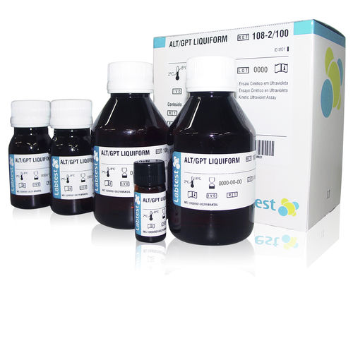 溶液試薬 - 108 - Labtest Diagnostica - 校正 / 血液サンプル用 / 生化学