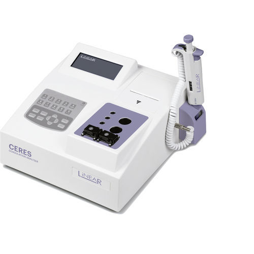半自動血液凝固分析装置 - CERES - LINEAR CHEMICALS - 2チャンネル / 卓上
