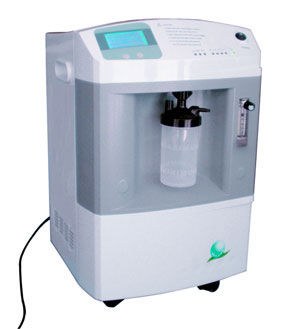 医療用酸素濃縮器 - 0 - 3 L/min | JAY-3 - Longfian Scitech Co., Ltd - キャスター付き / パルスオキシメータ付き