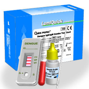 デング熱検査キット - QuickProfile™  - LumiQuick Diagnostics Inc. - IgG / 免疫グロブリンM / ウイルス