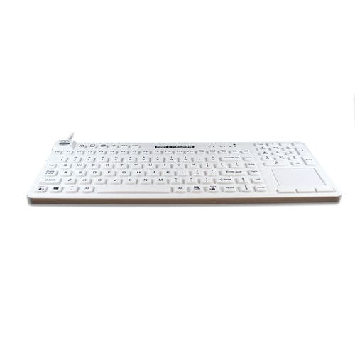 タッチパッド付き医療用キーボード - Really Cool Touch - Man & Machine Europe - 洗える / USB / 防水