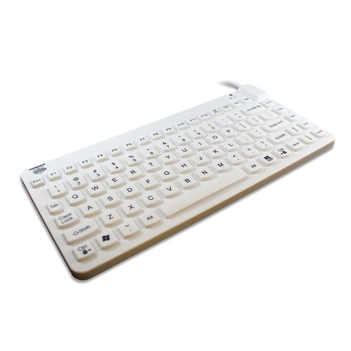 テンキー医療用キーボード - Slim Cool  - Man & Machine Europe - シリコン / USB / 防水