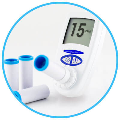 炭素呼吸モニタ－ - CO Check Baby + - MD Diagnostics Ltd - 禁煙用 / 電子 / 手持ち式