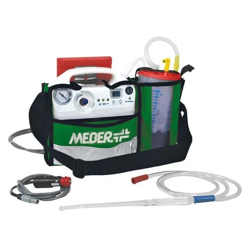 電動式粘液吸引器 - CORMOS 11010/FA - MEBER - 応急手当て用 / 携帯型
