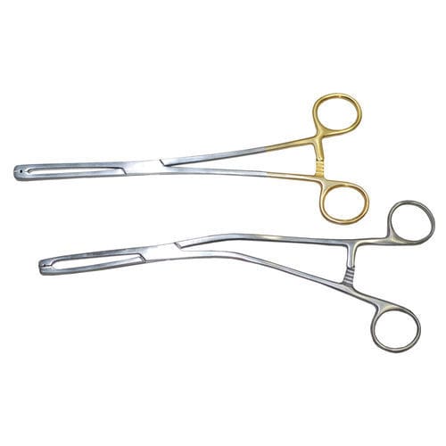 婦人科用鉗子 - 031001 - Medgyn Products - グリップファブリック用 / 無外傷性 / 平