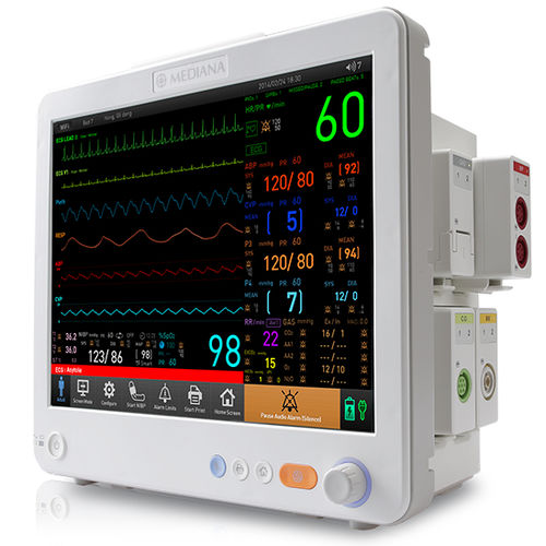 モジュール式患者モニター - M50 - Mediana  - ECG / etCO2 / 心拍出量