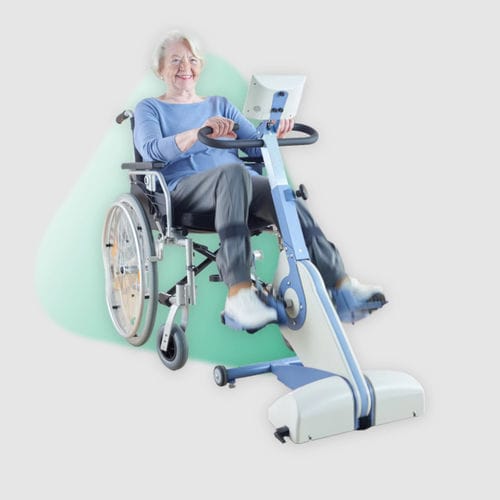 腕と脚エクササイズ用ペダル - tigo - THERA TRAINER - 座り型