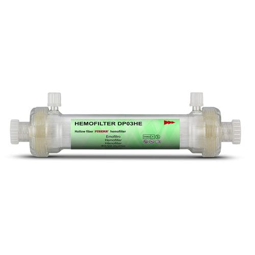 中空糸血液濾過器 - DP03HE - MEDICA - メンブレン / 透析 / ポリスルホン製