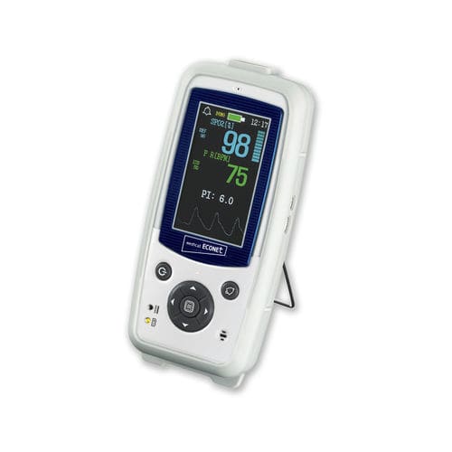 手持ち型パルスオキシメータ - Palmcare PRO - Medical Econet  - 医療用 / バッテリー式 / 分離型センサ付き