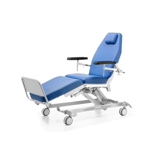 電動式治療用アームチェア - Diamed 2 - Medical Iberica - 3セクション / レッグレスト付き / 高さ調節可能な